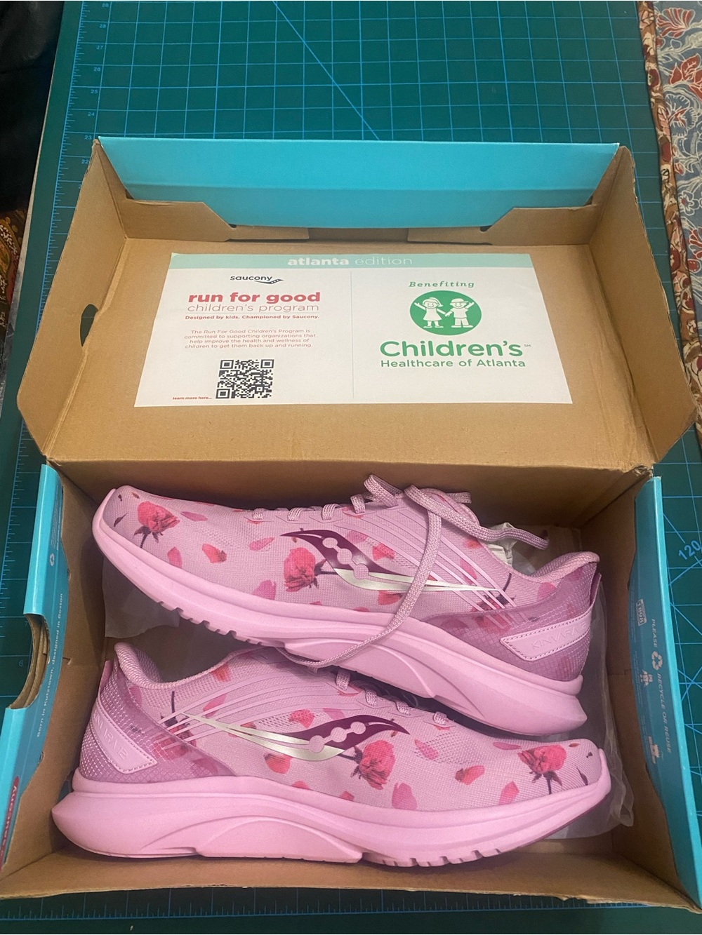Saucony Kinvara 12 'Floral' Women’s sneaker 11.5